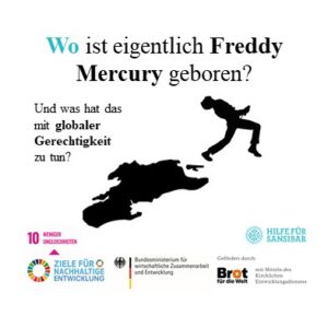 Freddy Mercury auf Sansibar